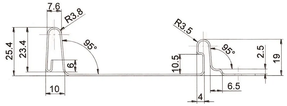 Querschnitt FixClick 25