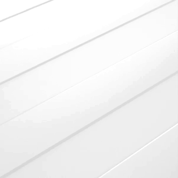 Beispiel unserer Trapezprofiloberfläche von Sandwichplatten auf der Rückseite
