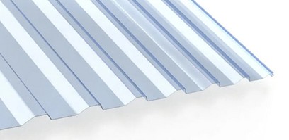 Um Licht unter ein Profilblechdach zu bekommen, nutzen Sie unsere Lichtplatten für Trapezblech!