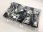 Preview: 100 Kalotten aus Aluminium in einem Beutel. Alle Kalotten sind blank und werden mit Dichtung geliefert.