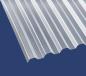 Preview: Lichtplatte Polycarbonat 76/18 Trapez 1,4 mm gerillt - klar - Die Elefantenplatte