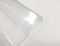 Preview: PVC-Lichtplatte klar/bläulich Spundwand 70/18 in ca. 1,4 mm Materialstärke
