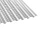 Preview: Polycarbonat Lichtplatte in Lichtgrau - Silbergrau - Profil 76/18 Spundwand (Trapez) in der Materialstärke 1,0 mm Preview: Polycarbonat Lichtplatte in Lichtgrau - Silbergrau - Profil 76/18 Spundwand (Trapez) in der Materialstärke 1,0 mm