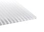Preview: Hochwertige Stegplatte Acryl 16/32 mm - klar - Breite 980 mm für den Terrassendach-Bau. Sie bietet eine hohe Brillanz und ist UV-beständig.