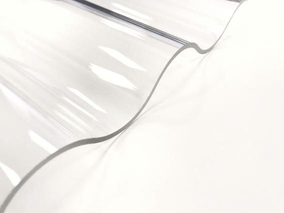 Klare Sache: Unsere Lichtplatte Acryl in glasklar, lässt ordentlich Licht in Ihr Leben. Die Lichtdurchlässigkeit beträgt ca. 92 %.