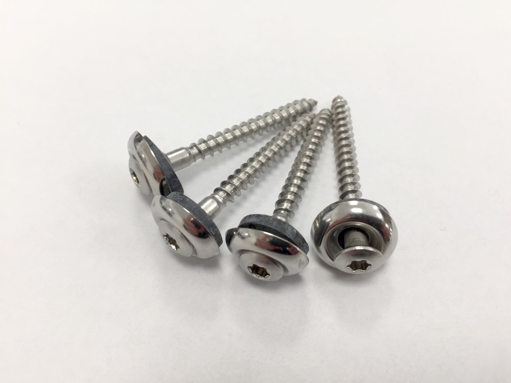 Abstandhalter 76/18 für Sinus Spenglerschrauben 4,5x45 100 Stück Edelstahl A2 