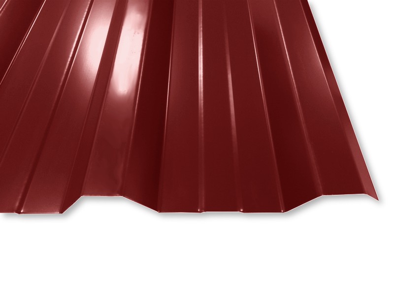Trapezblech T-35DR/1050 - RR028 Kirschrot Trapezblech T-35DR/1050 - RR028 Kirschrot