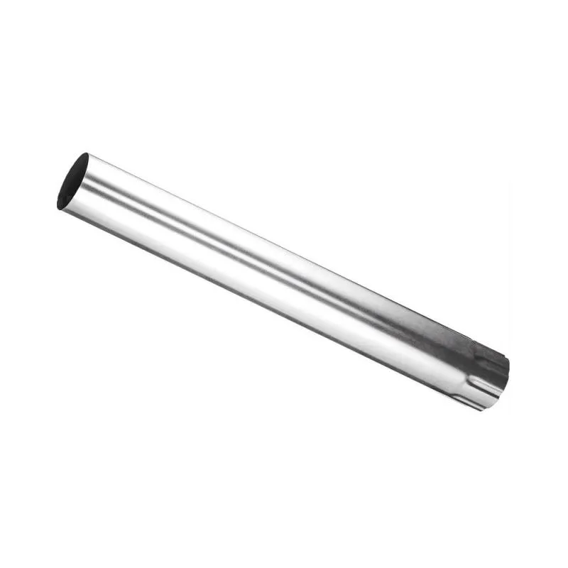 Verzinktes Fallrohr für Rinnensets. Verzinktes Fallrohr für Rinnensets.