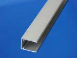 Alu-U-Profil für Paneelabschlüsse - 16 mm - silber eloxiert