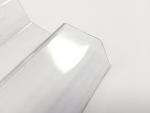 PET-Lichtplatte 70/18 Trapez 1,3 mm glatt - klar