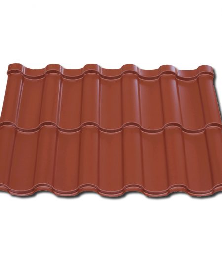 Trapezblech St/ärke 0,50 mm Beschichtung 25 /µm Farbe Wei/ßaluminium Dachblech Material Stahl Profilblech Profil PS35//1035TRA
