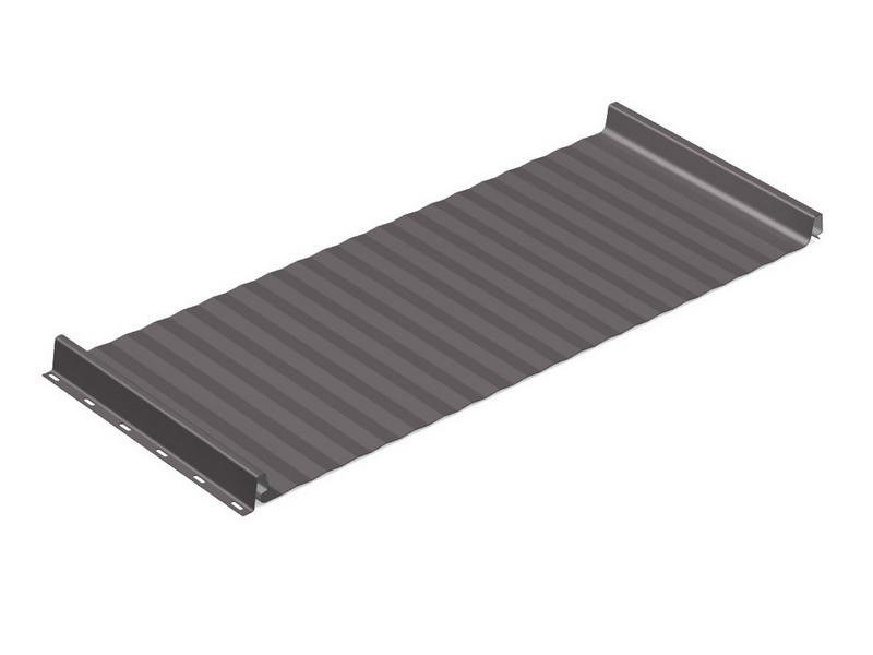 Material Stahl Farbe Rotbraun Beschichtung 25 /µm Trapezblech Profilblech Profil PS35//1035TRA Dachblech St/ärke 0,50 mm