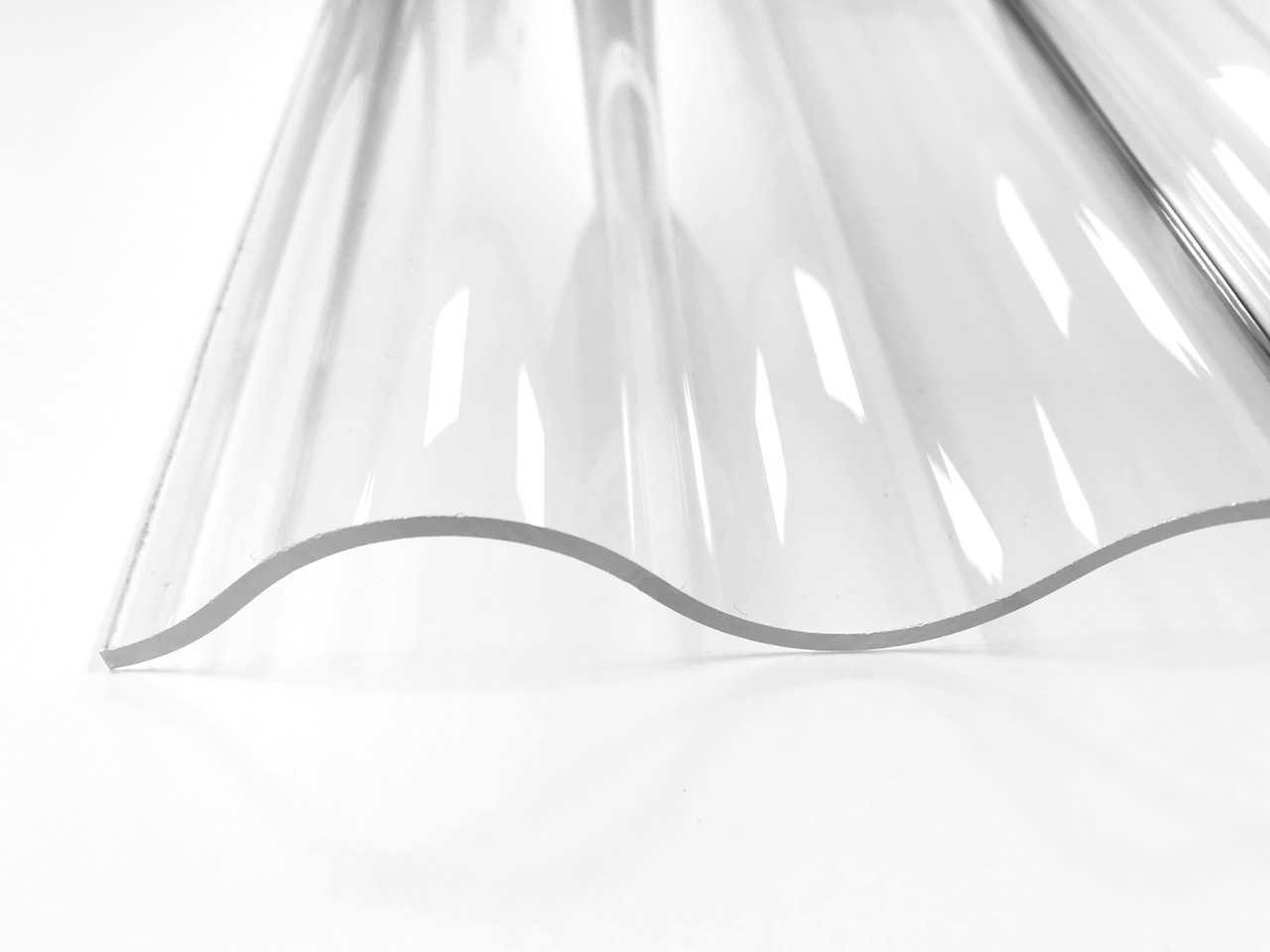 9,98 €/m² Lichtplatte Lichtplatten Dachplatten 177/51 6 3/4 Wellen klar/bläuli